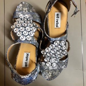 Wedge heel sandal NEVER WORN